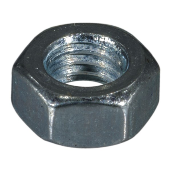 Midwest Fastener Hex Nut, M5-0.8, Steel, Class 8, Zinc Plated, 100 PK 06872